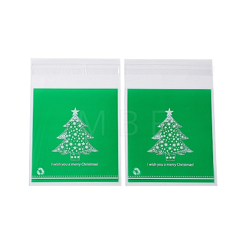 Christmas Theme Plastic Bakeware Bag OPP-Q004-05A-1