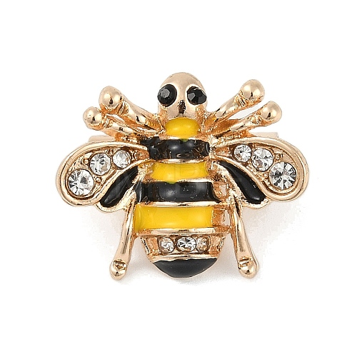 Little Bee Enamel Pins JEWB-S026-01G-A-1