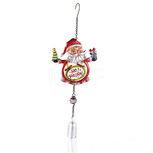 Christmas Glass Wind Chimes PW-WG1F002-06-1