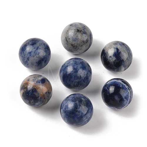 Natural Sodalite No Hole Sphere Beads G-K353-04D-08-1