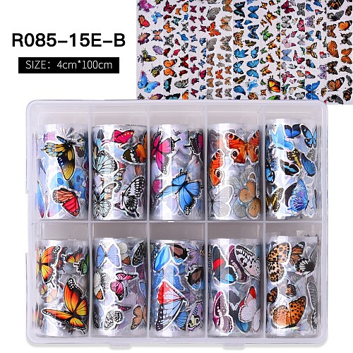 Nail Art Transfer Stickers MRMJ-R085-15E-B-1