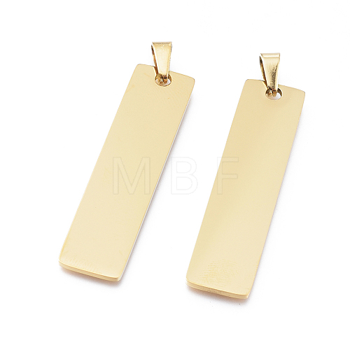 Ion Plating(IP) 304 Stainless Steel Pendants STAS-F241-01B-G-1