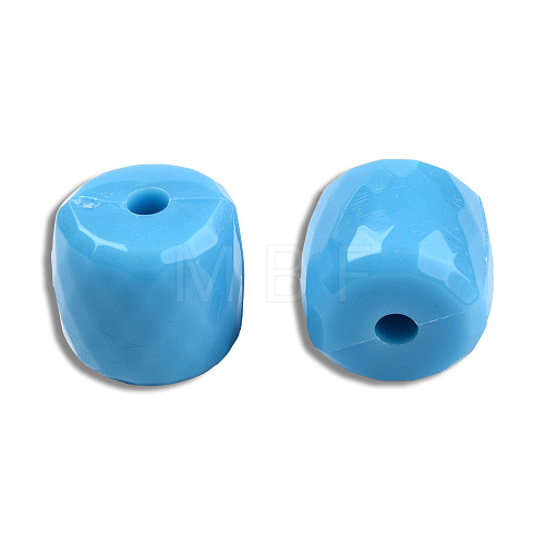 Opaque Acrylic Beads SACR-N017-05E-1