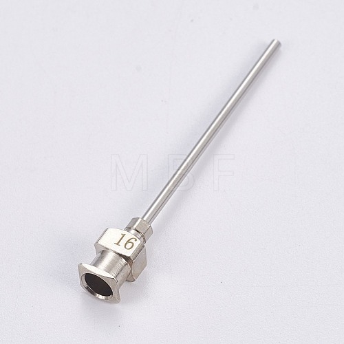 Stainless Steel Fluid Precision Blunt Needle Dispense Tips TOOL-WH0117-15E-1