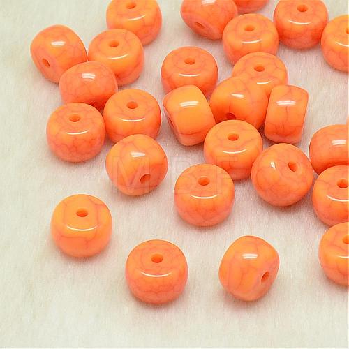 Crackle Resin Beads RESI-T004-8x12-A09-1