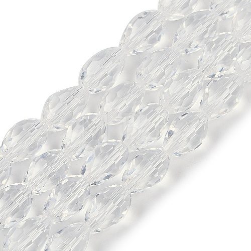 Transparent Glass Beads Strands EGLA-N013-T4mm-D01-1