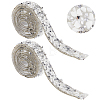 Resin Rhinestone Crystals Beaded Trim DIY-WH20050-05C-1