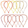 12Pcs 12 Colors Polyester & Spandex Cord Necklace Making AJEW-TAC00070-3
