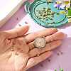 50Pcs 5 Styles Brass Spacer Beads KK-TA0009-12-6