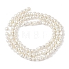 Electroplated Shell Pearl Beads Strands BSHE-M036-02C-2