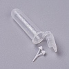 Transparent Disposable Plastic Centrifuge Tube DIY-WH0079-84C-01-1