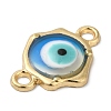 Zinc Alloy Enamel Connector Charms ENAM-Z013-03B-2