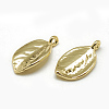 Brass Charms X-KK-T032-103G-1