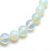 Opal Round Beads Strands G-O047-08-8mm-1