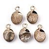 Natural Picture Jasper Charms G-N326-58D-2