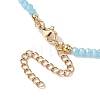 Glass Beads Necklaces NJEW-JN04723-6