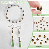   500Pcs 10 Styles Tibetan Style Alloy Spacer Beads TIBEB-PH0004-96-4