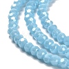 Electroplate Opaque Glass Beads Strands LS-EGLA-A035-P3mm-A08-3