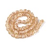 Handmade Gold Sand Lampwork Beads LAMP-Q039-03A-2
