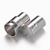 Brass Locking Tube Magnetic Clasps MC077-2