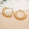 Stainless Steel Hoop Earrings OL6632-3-1