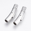 Tarnish Resistant 304 Stainless Steel Bayonet Clasps X-STAS-E427D-4P-1