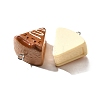 Cute Opaque Resin Pendants RESI-S014-01-2