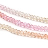 Transparent Painted Glass Beads Strands LS-DGLA-A034-T2mm-A20-4