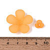 Frosted Acrylic Bead Caps KY-Q004-08D-4