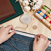 10 Yards Printed Ruler Polyester Ribbon OCOR-WH0070-147-3