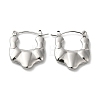 304 Stainless Steel Thick Hoop Earrings for Women EJEW-Z026-28P-1