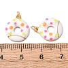 304 Stainless Steel Charms SA-CBA4D96-13B-G-2