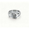 3Pcs Zinc Alloy Finger Rings FS-WG7A35B-09-1