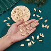 50Pcs Brass Pendants KK-DC0004-21-3