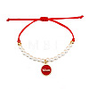 Mother's Day Alloy Enamel Charm Bracelets FS-WGE9C02-01-3