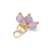 Natural Gemstone Pendants PALLOY-JF05141-02-5