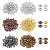 600Pcs 6 Colors Brass Spacer Beads KK-CA0003-58-1