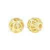 Brass Hollow Beads KK-A226-07E-G-2