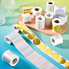 3 Rolls 3 Styles Vinyl Plastic Printable Holographic Stickers OFST-TA0001-10F-8