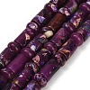 Dyed Synthetic Imperial Jasper Beads Strands GG-CBAA20A-02E-2