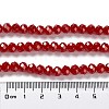 Baking Painted Imitation Jade Glass Bead Strands DGLA-A034-J10mm-A29-3