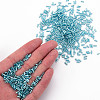 Plated Glass Bugle Beads SEED-S046-01A-23-5