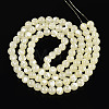Baking Paint Glass Beads X1-DGLA-N015-8mm-08-2