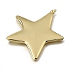 Brass Big Pendants KK-C262-42G-2