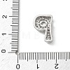Brass Micro Pave Cubic Zirconia Pendants KK-A300-02P-P-3