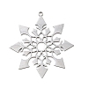 Christmas 201 Stainless Steel Pendants STAS-C156-01W-P-1