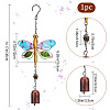 Iron Wind Chimes HJEW-WH0042-53A-2