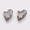 K9 Glass Rhinestone Pendants GLAA-F083-01A-2