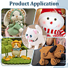 24Bags 12 Colors Resin Craft Safety Eyes DOLL-PH0001-66-5