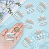 10Pcs Rectangle Alloy Buckles FIND-CY0002-23P-3